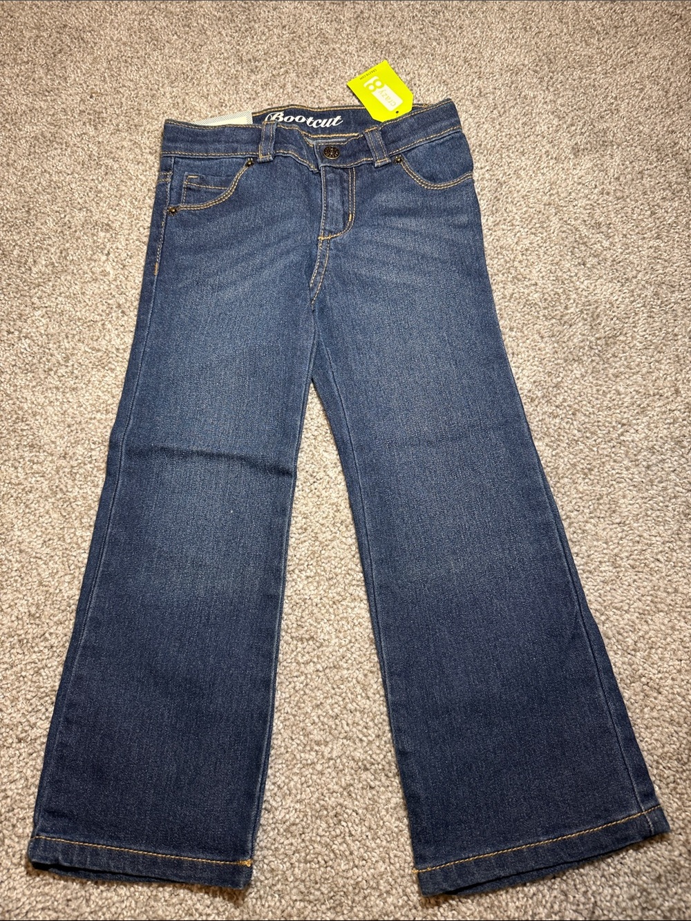 Girls Crazy 8 Bootcut Jeans - Dark Blue, Size 4T